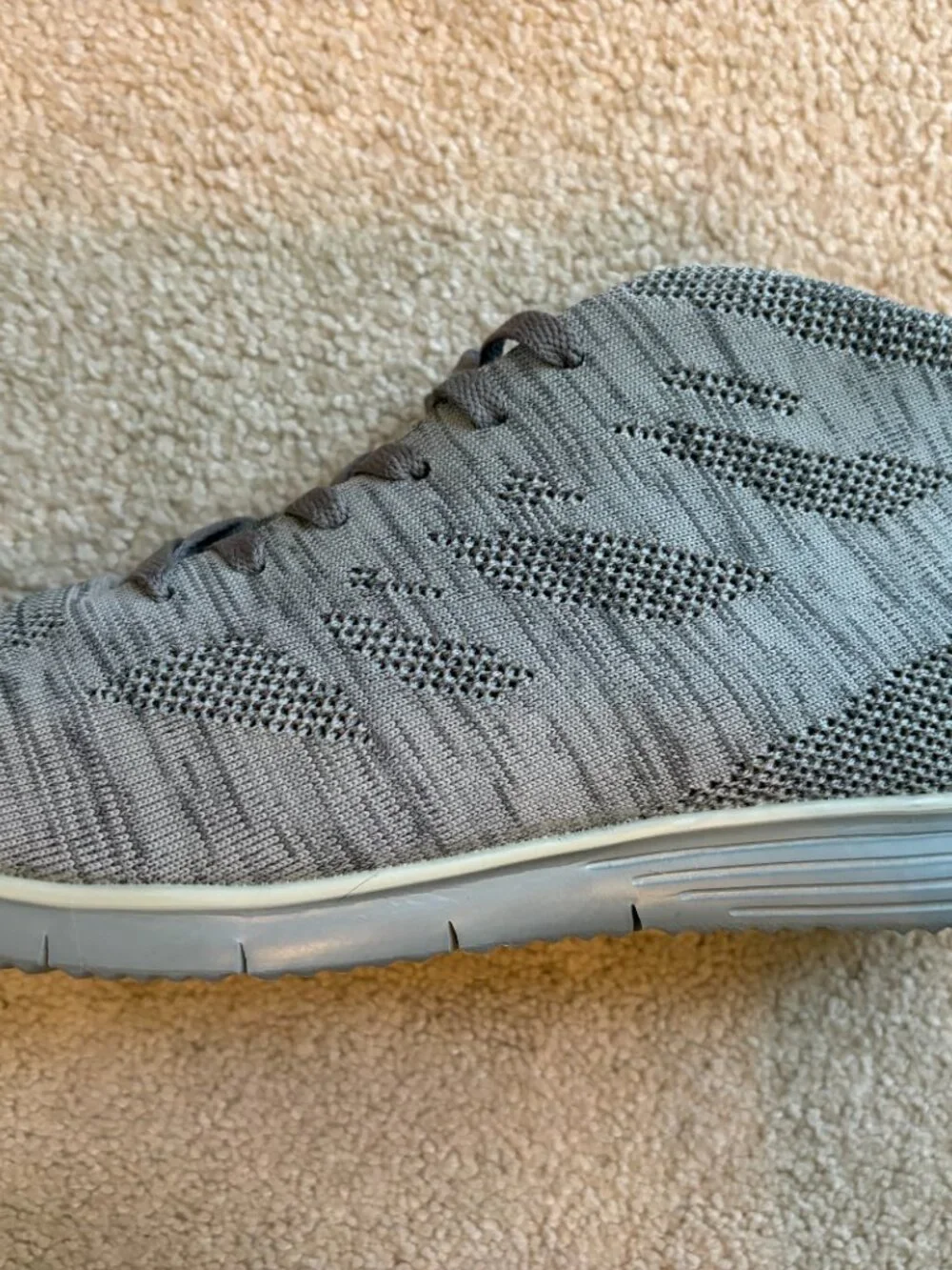 Propet Travel Fit Hi Walking Shoes Women's Size 12 Lite gray WAT032M NWOT
